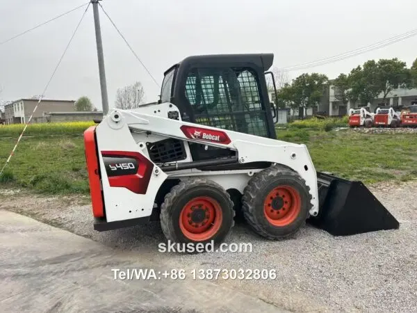 Used Bobcat S450 Skid Steer Loader right view