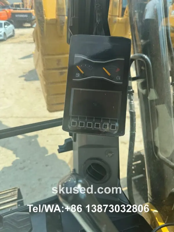 cat 307.5 mini excavator lcd screen
