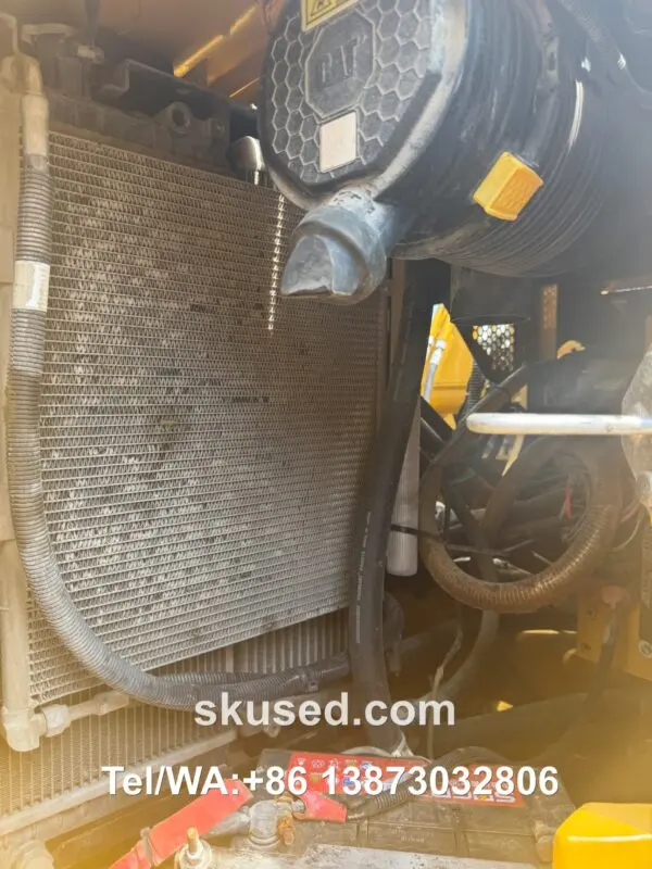 cat 307.5 mini excavator cooler system