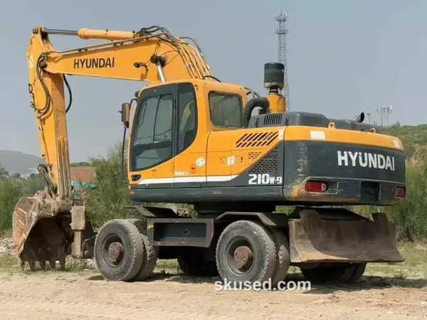 used-210-9w-wheelexcavator