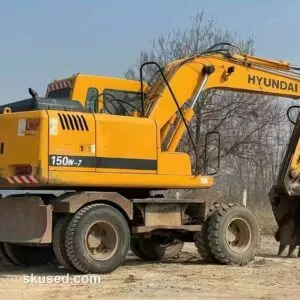 Hyundai-150W-7-WheelExcavator