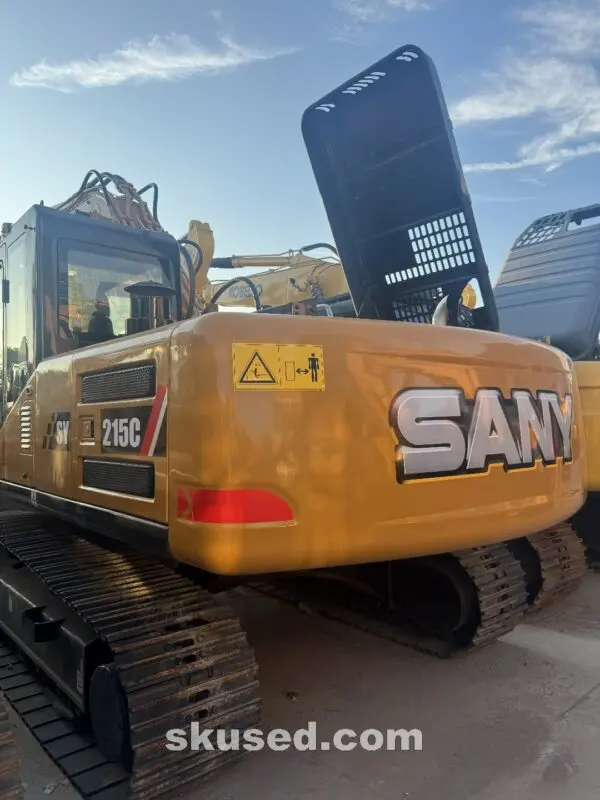 Sany-215C-Excavator-left